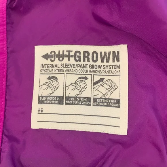 Columbia coat, removable liner and hood, girls size medium - Picture 16 of 16